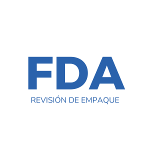 Asesoría personalizada requisitos de empaque FDA (Estados Unidos)